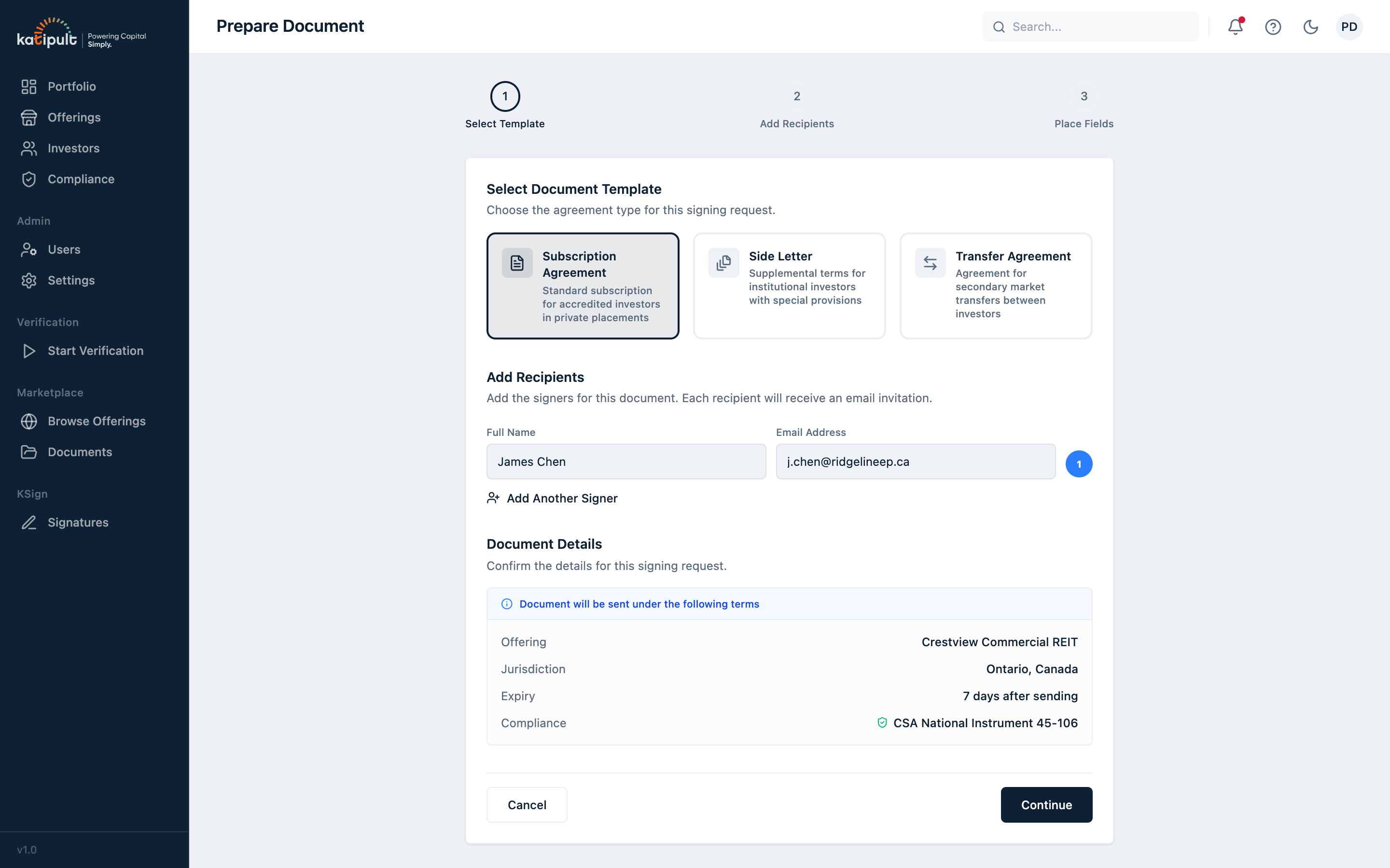 KYC Selfie Verification